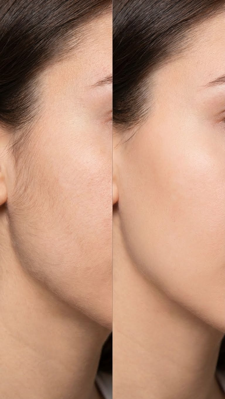 Laser Hair Removal  - Sides of Face