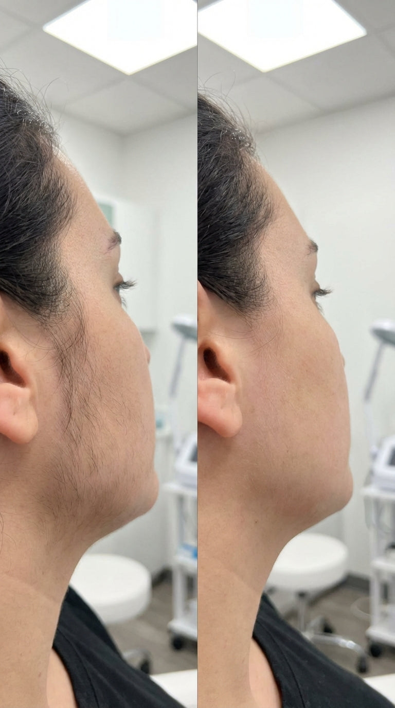 Laser Hair Removal  - Sides of Face